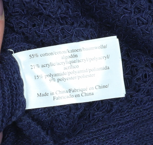 Laura Ashley Women's Blue Cardigan Size 10