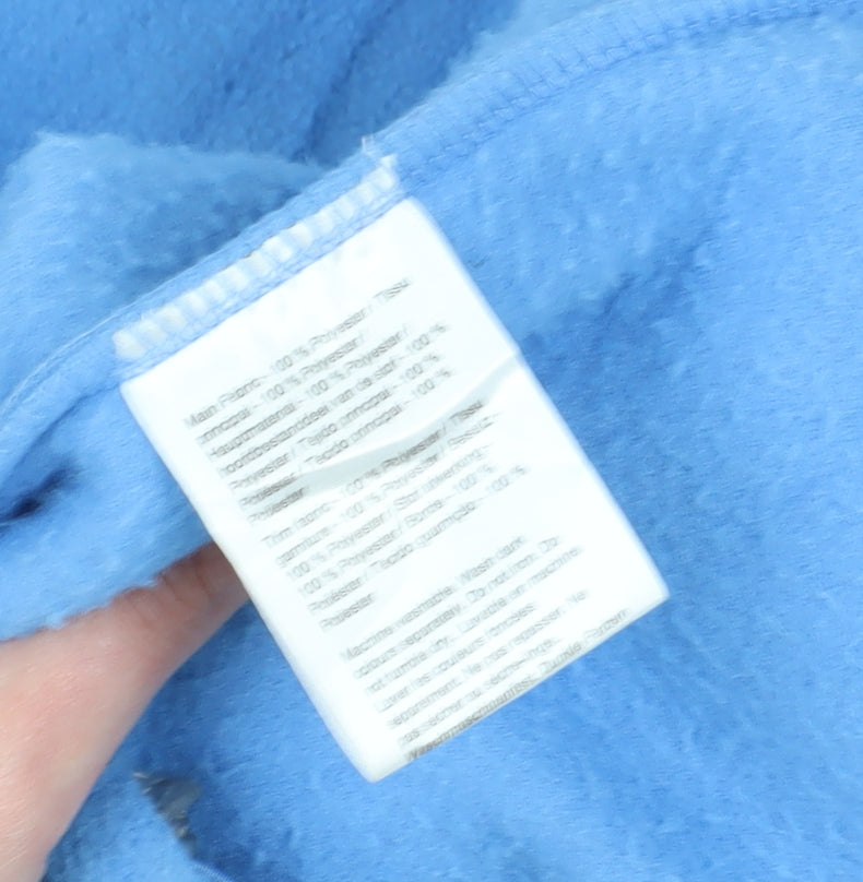 Regatta Women's Blue Mid-Length Fleece Jacket Size 18