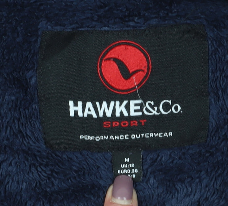 Hawke & Co Sport Women's Blue Fleece Jacket M