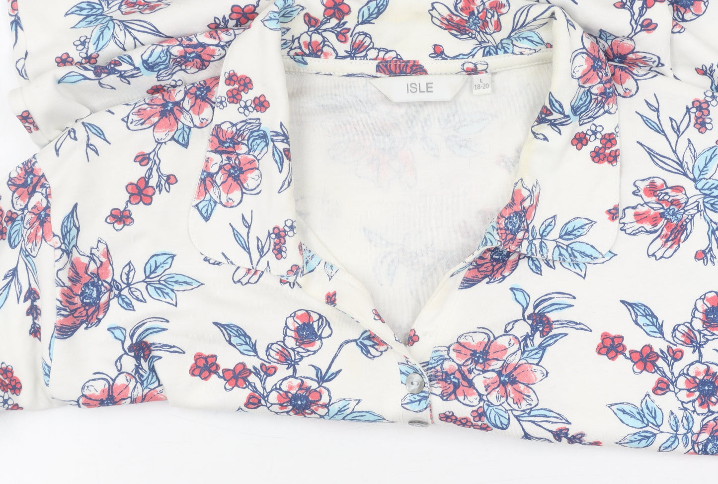 Isle Women's Multicoloured Floral Button-Up Shirt