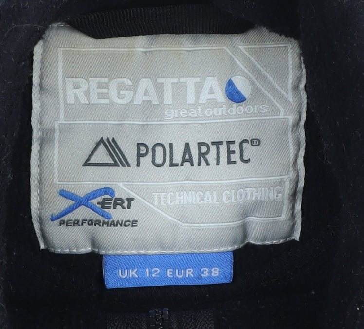 Regatta Women's Black Fleece Waistcoat Size 12