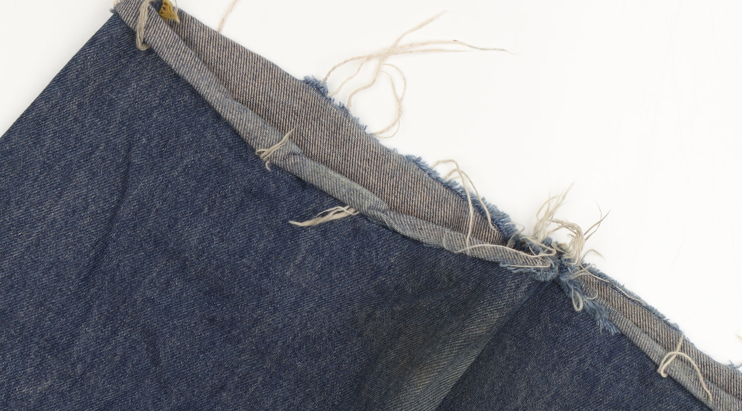 Zara Men's Blue Straight Leg Jeans Size 38