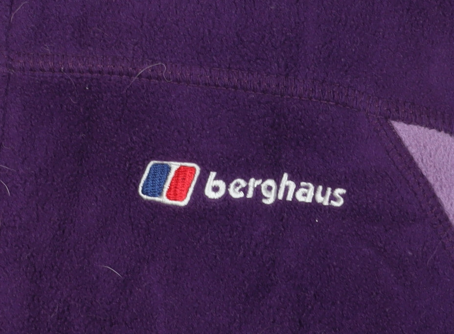 Berghaus Women's Purple Fleece Jacket Size 10