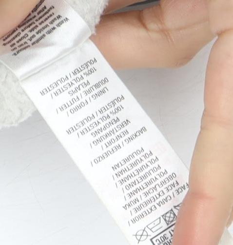 Dorothy Perkins Women's Black Hooded Rain Jacket Size 8