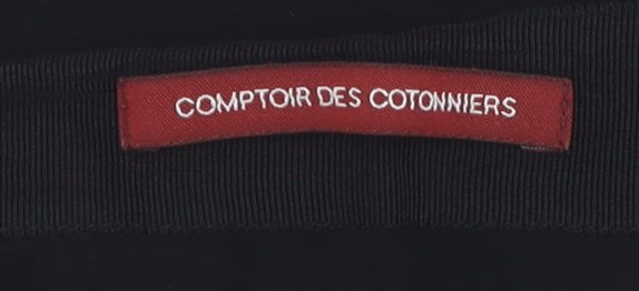 Comptoir des Cotonniers Black Women's Pencil Skirt Size 14