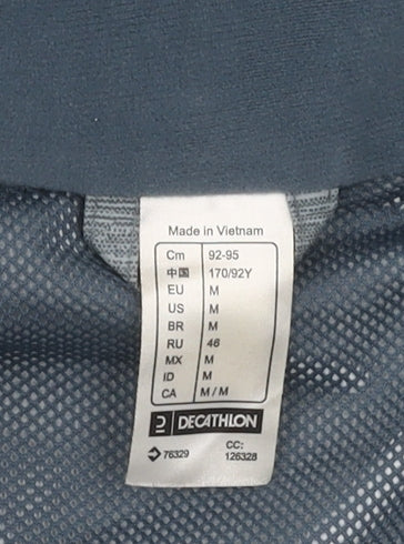 Decathlon Women's Grey Mid-Length Hooded Jacket M