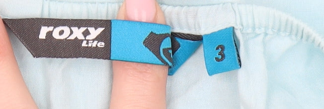 Roxy Women's Blue Floral Halter Camisole, Size 6