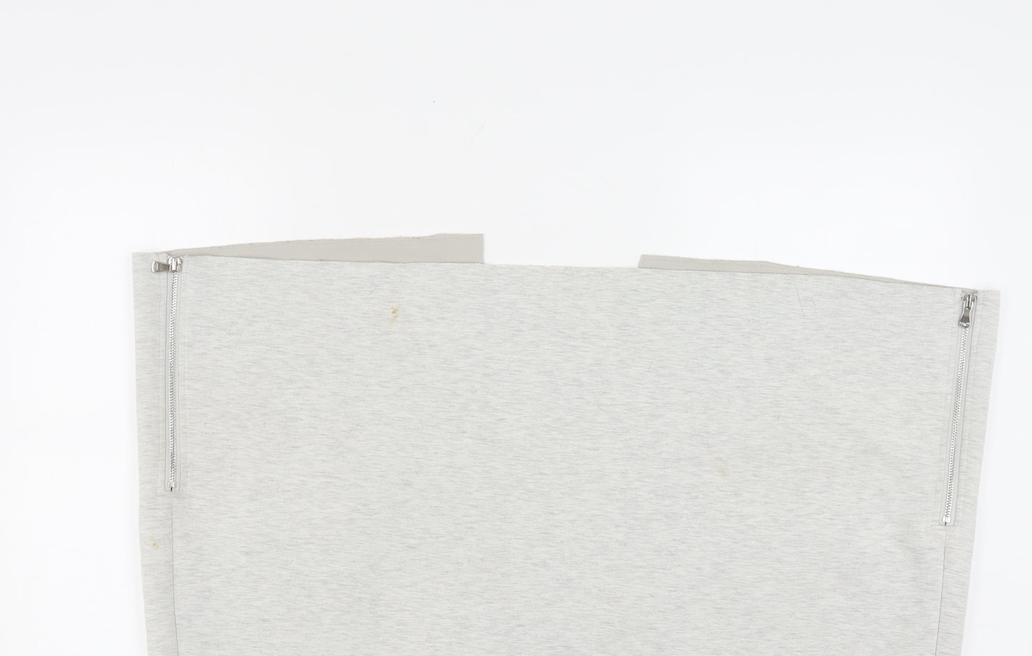 Savida Women's Grey Sleeveless Zip Waistcoat Size 18