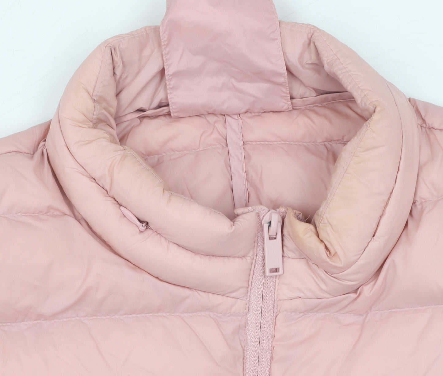 Marks and Spencer Women's Pink Quilted Waistcoat Size 12