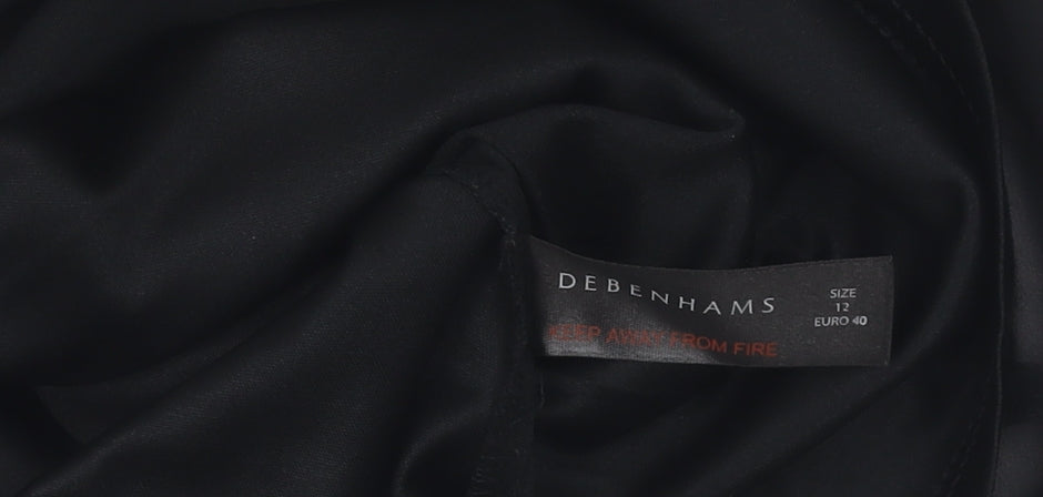Debenhams Women's Black Camisole Blouse Size 12