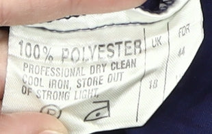 Oliver James Women's Blue Long Bubble Hem Skirt Size 18