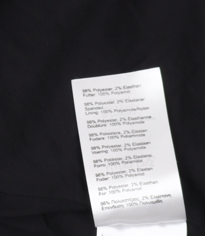 MADELEINE Women's Black Basic Jacket, Size 14, Polyester