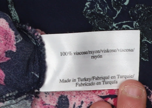 Laura Ashley Women’s Multicoloured Floral Blouse, Size 14