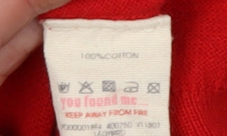 White Stuff Women's Red Cardigan, Scoop Neck, Lightweight