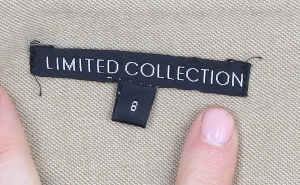 Limited Collection Women’s Beige Pencil Skirt Size 8