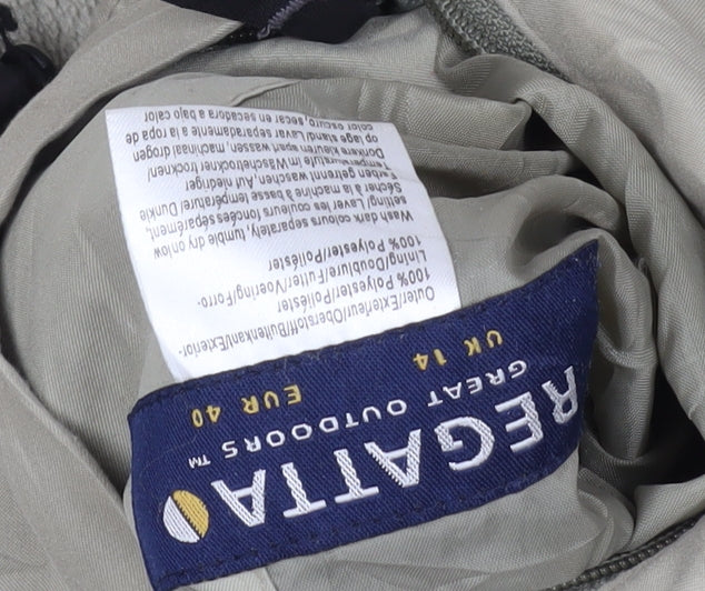 Regatta Women's Beige Fleece Jacket Size 14