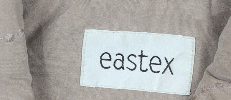 Eastex Women's Beige Quilted Jacket Size 16