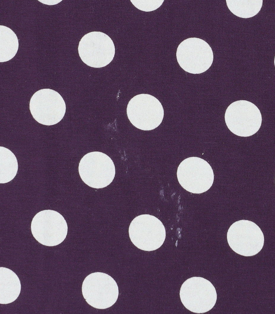 Boden Women's Purple Polka Dot A-Line Skirt, Size 16