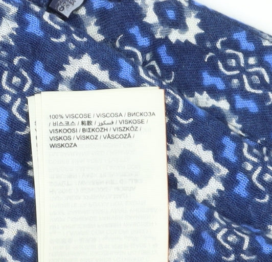 Superdry Women's Blue Geometric Peasant Skirt