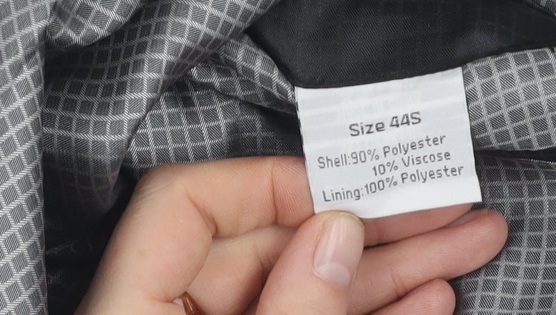 1860 Limited Edition Men's Grey Suit Jacket, 44S, Formal