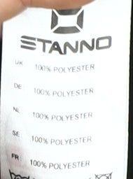 Stanno Men's Black XL Polo Football Jersey