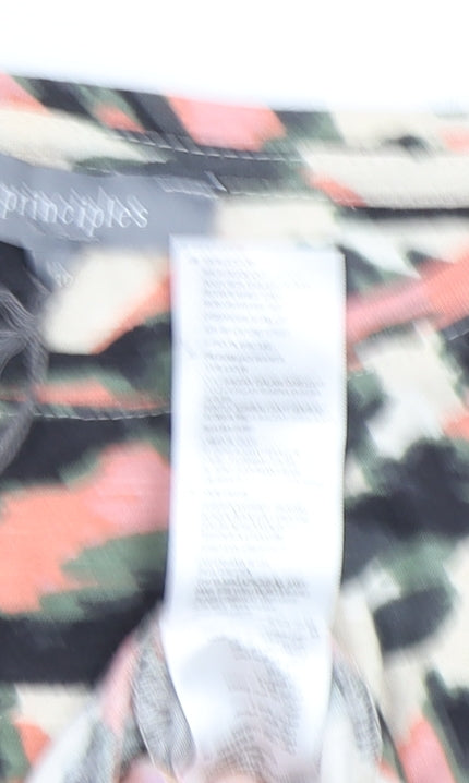 Principles Women's Multicoloured Animal Print T-Shirt Size 10