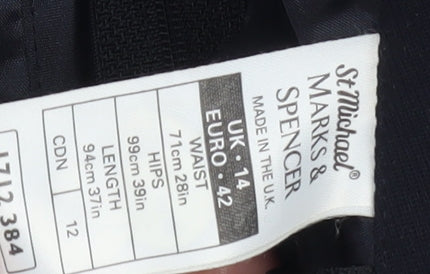 Marks and Spencer Women's Black Pencil Skirt Size 14