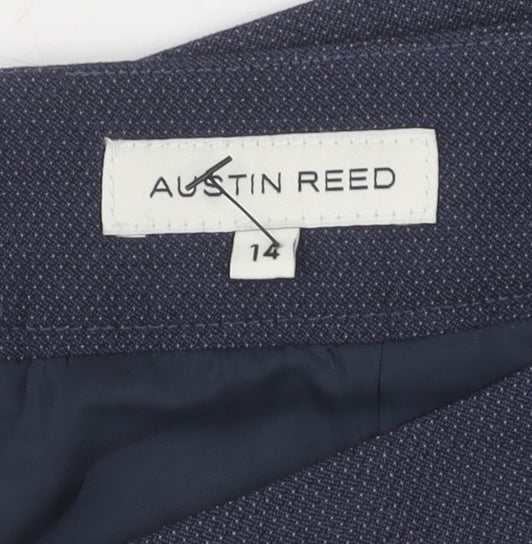 Austin Reed Women's Blue Pencil Skirt, Size 14