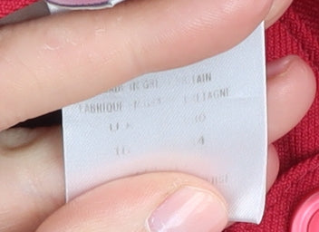 Eastex Women's Red Pencil Skirt Size 16