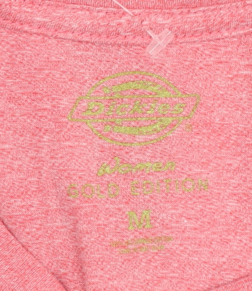 Dickies Women's Pink Retro T-Shirt, Size M, Casual Wear