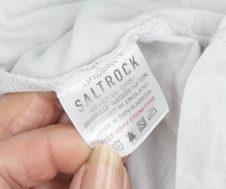 Saltrock Teens Multicoloured Ringer T-Shirt, Size 10