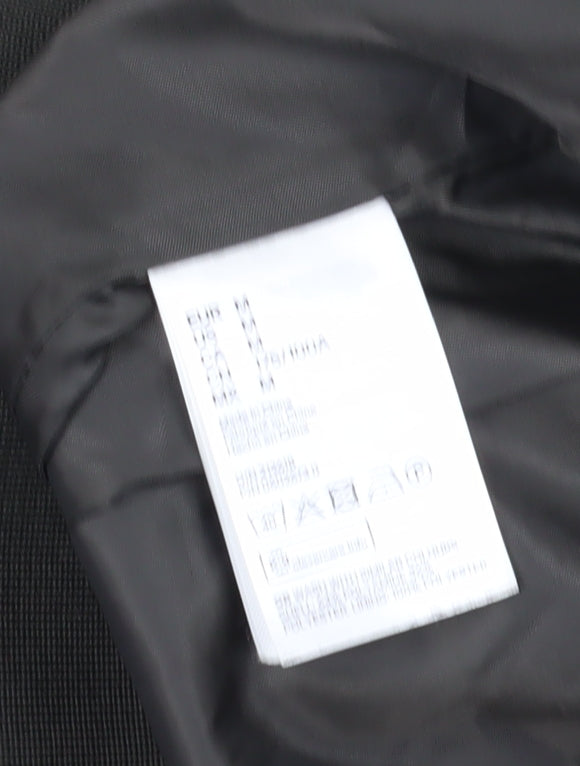 H&M Men's Green Bomber Jacket, Size M, Casual Style