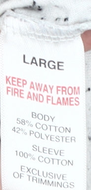 Easy Men's Beige Brown Regular Fit T-Shirt L