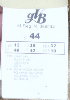 Caractère Women's Beige Blazer Size 12, Business Style