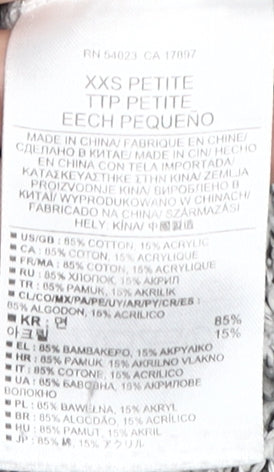 Banana Republic Women's Grey Pullover Jumper, 2XS Petite