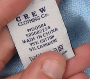 Crew Clothing Co. Women's Blue Cardigan Size 14