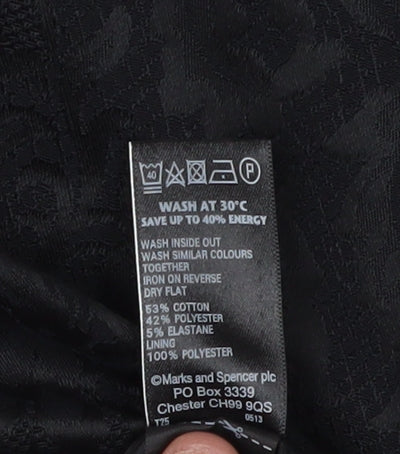 Marks and Spencer Women's Black Pencil Skirt Size 8