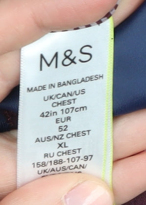 Marks and Spencer Men's Blue 42 Blazer Jacket