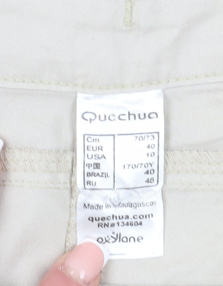 Quechua Women's Beige Cargo Shorts Size 12