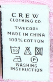 Crew Clothing Co. Women's Pink V-Neck Pullover Jumper Size 14