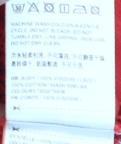 Superdry Women's Red Floral Cropped Blouse