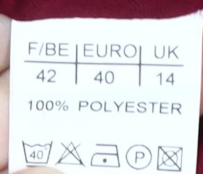 Daxon Women's Floral A-Line Midi Skirt, Size 14