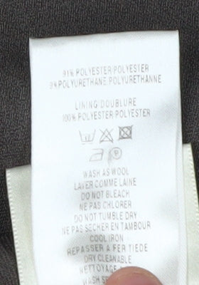 Eastex Women's Brown Midi Pencil Skirt Size 16