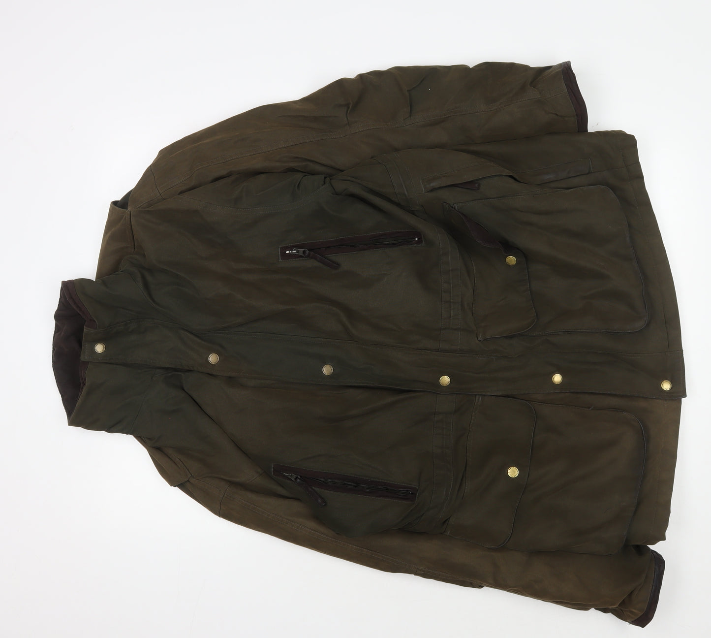 Tayberry Men's Green Field Jacket L Outdoor Casual