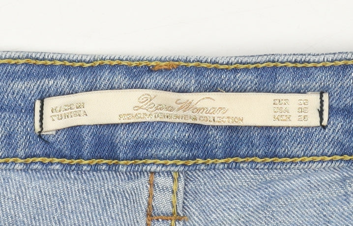 Desa Woman Blue Denim Cut-Off Shorts Size 12