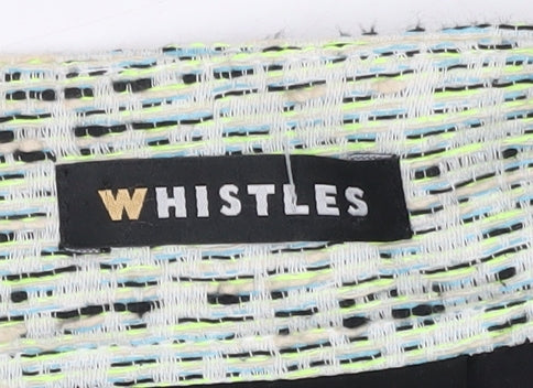 Whistles Women's Multicoloured Tweed Skirt Size 10