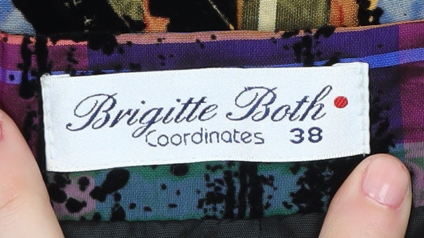 Brigitte Both Women's Multicoloured Pleated Skirt