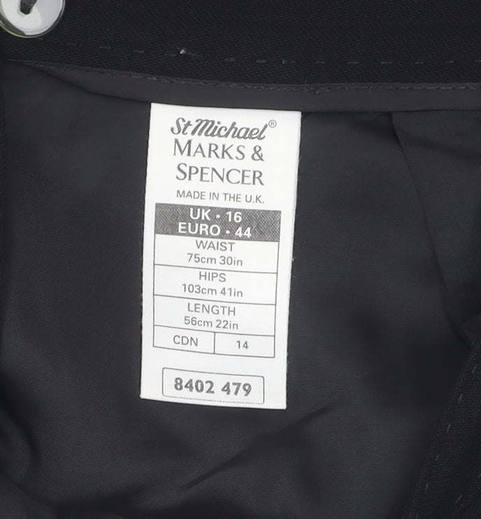 Marks and Spencer Women's Black Pencil Skirt Size 16