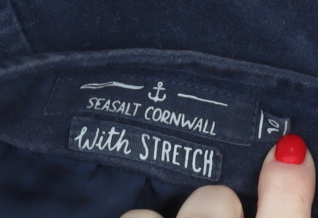 Seasalt Cornwall Women's Blue Pencil Skirt Size 10