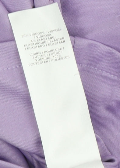 Eastex Women's Purple Floral Fit & Flare Dress Size 20